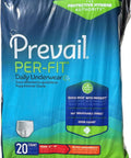 Prevail Per-Fit Daily Underwear Extra Absorbency Medium, 20 Count Adult Diaper