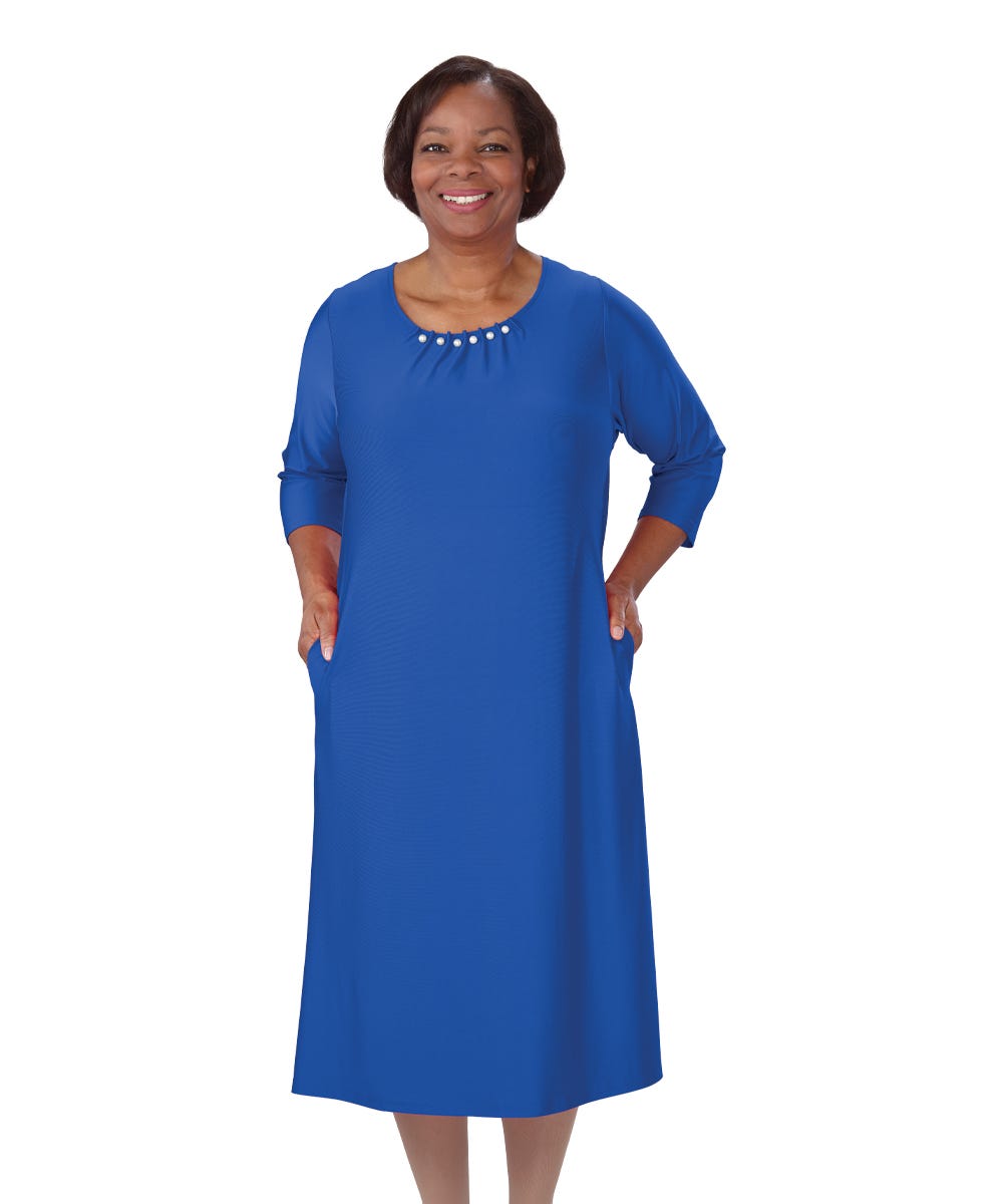 Women's Beautiful Open-Back Spring Color Dress