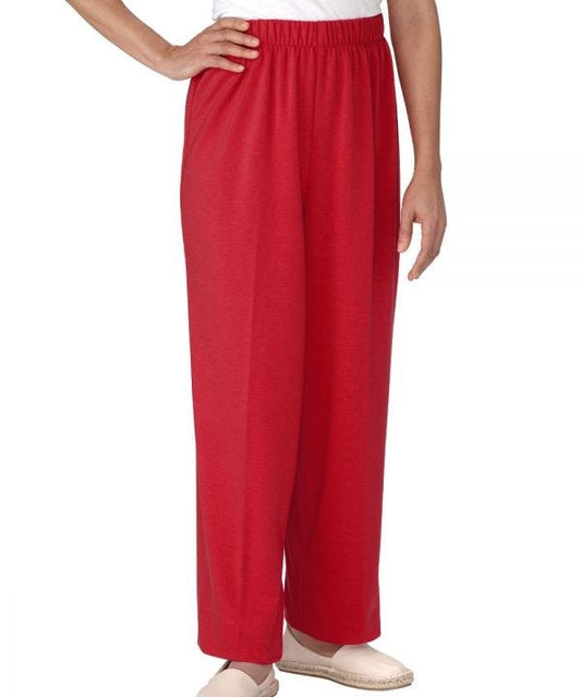 Women's Open Back Stretch Knit Pant