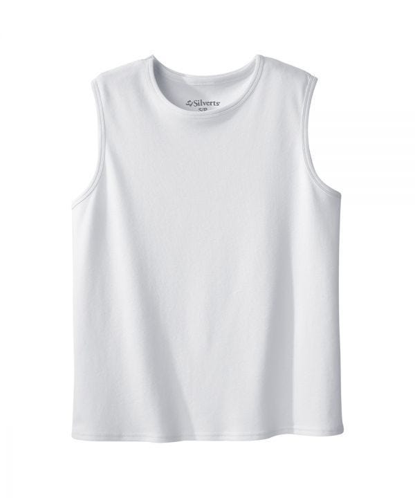 3 Pack - Men's Adaptive Sleeveless Undershirt - Clearance