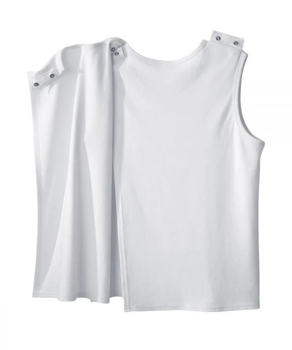 3 Pack - Men's Adaptive Sleeveless Undershirt