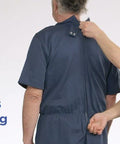 Men's Stay Dressed Jumpsuit for Dementia Needs Full Back Zip Outfit - Clearance