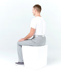 Men’s Seamless Zip-Fly Seated Sweatpants