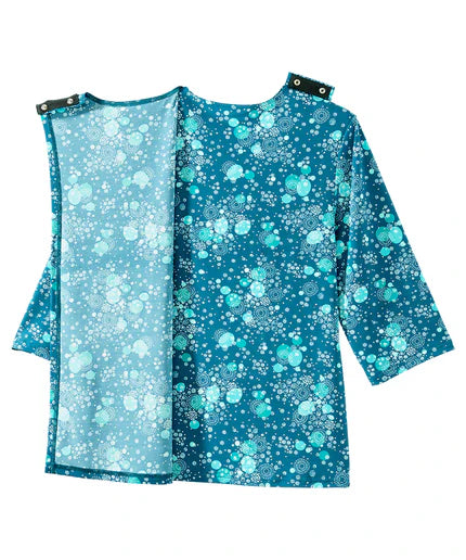 Women's Open Back Shirred Top