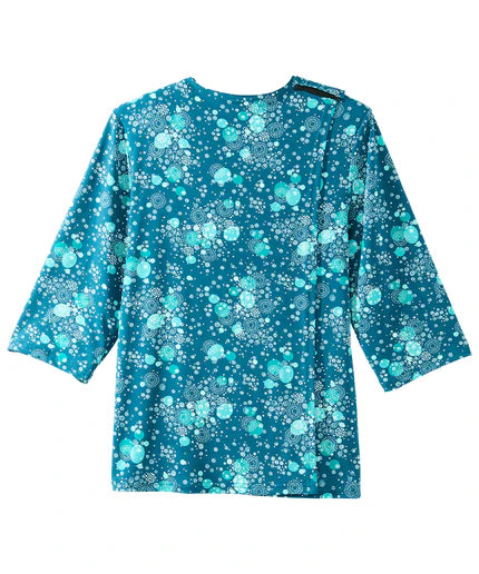 Women's Open Back Shirred Top