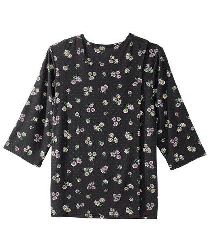 Women's Open Back Shirred Top