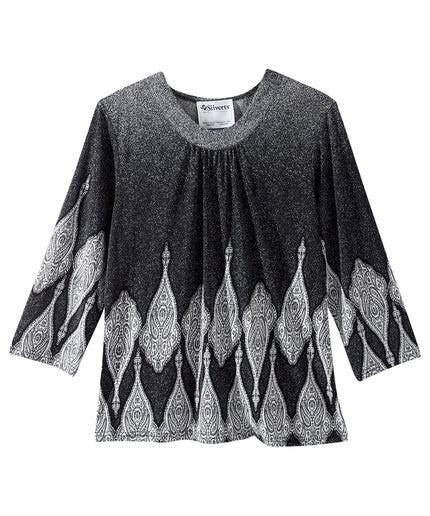 Women's Open Back Shirred Top