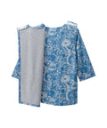 Women's Open Back 3/4 Sleeve Soft Knit Top
