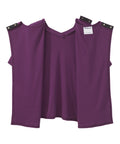 Women's Soft Embroidered Adaptive Top