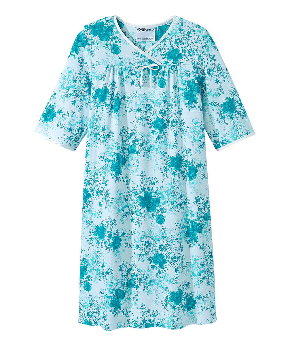 Women's No Peek Hospital & Home Care Gown