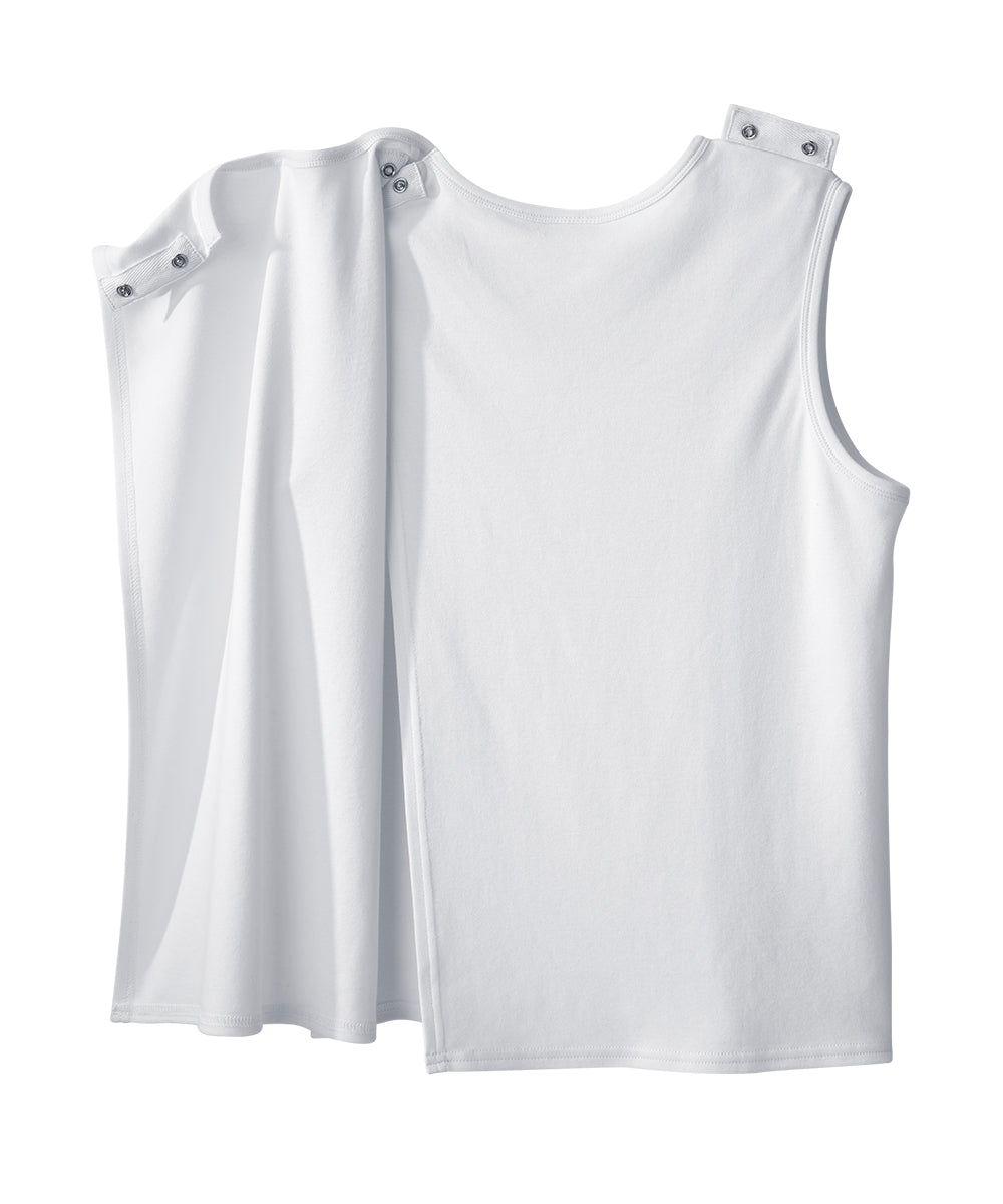 3 Pack - Men's Adaptive Sleeveless Undershirt