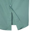 Magnetic Button Short Sleeve Shirt
