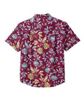 Magnetic Button Short Sleeve Shirt