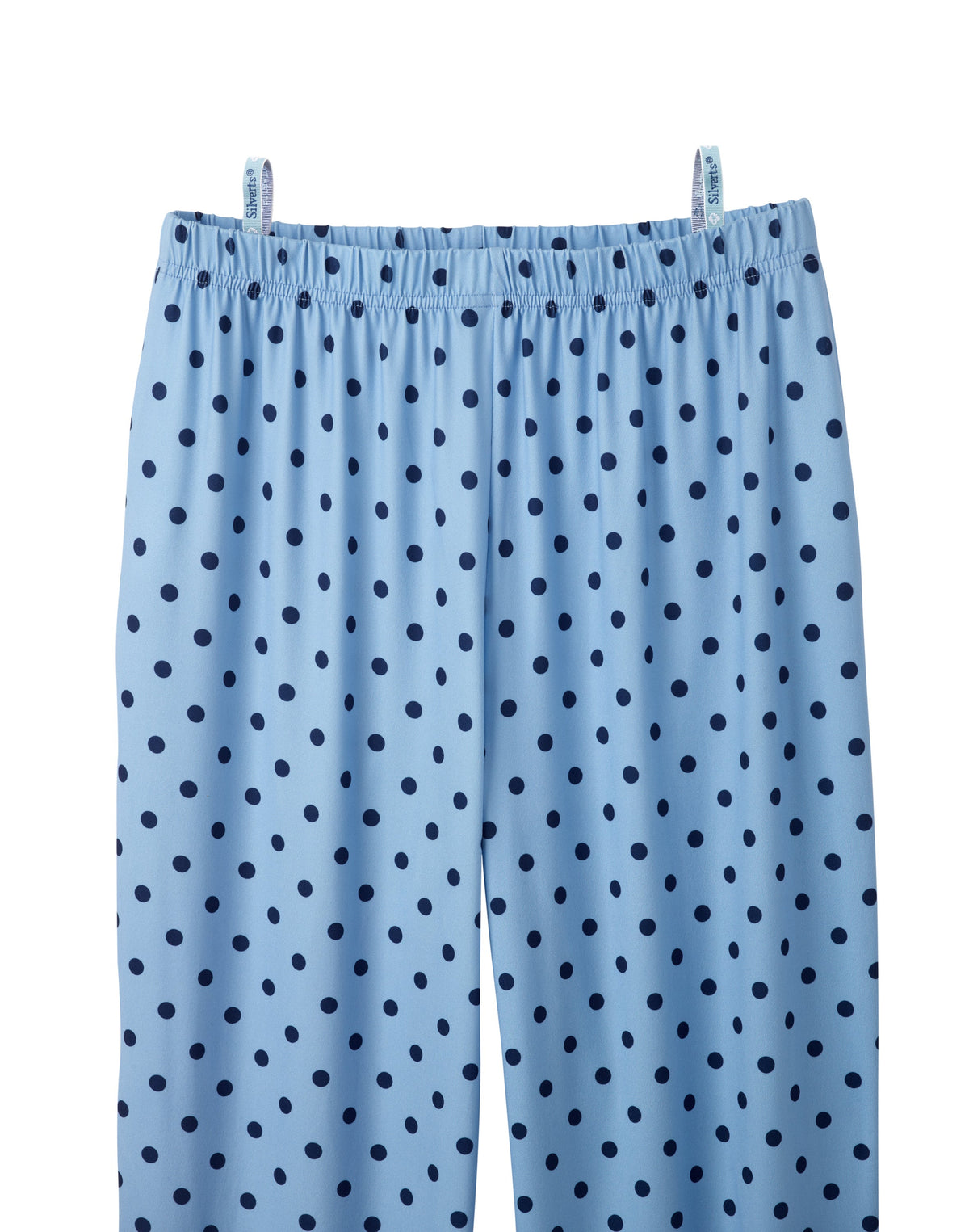 Women's Open Back Top & Pull-On Pant Polka Dot Pajama Set