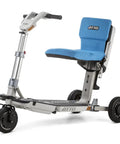 Moving Life ATTO Mobility Scooter with Cushion & Mobile Holder | Foldable Travel Scooter Bundle Canada
