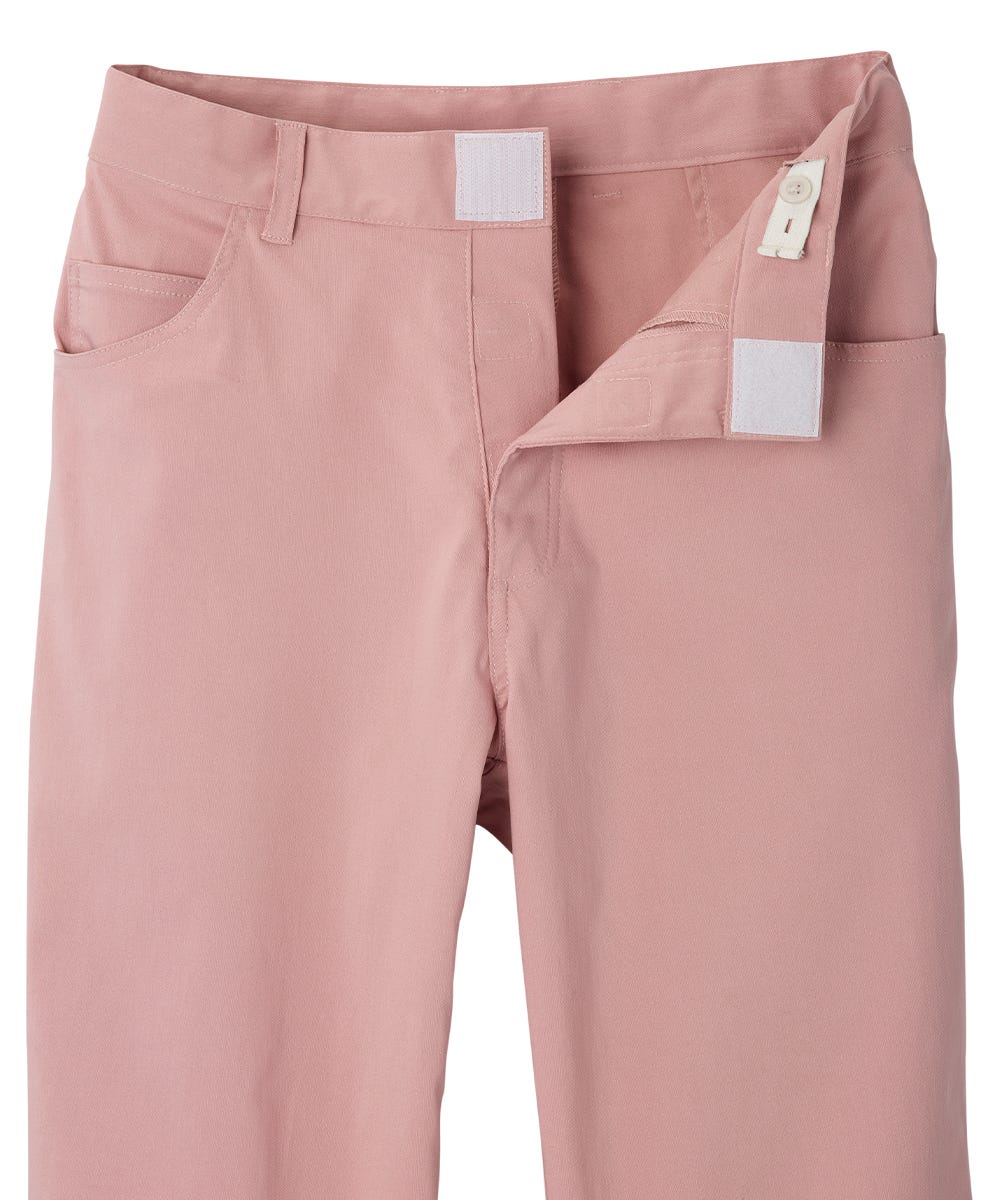 Women's Self Dressing Capris with Magnetic Front Fly