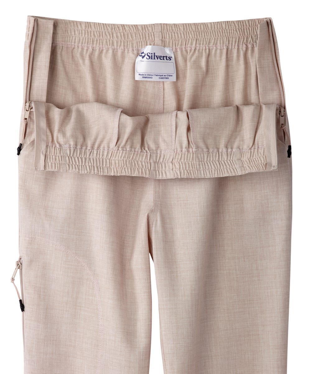 Women's Adaptive Side Zip Linen Pant