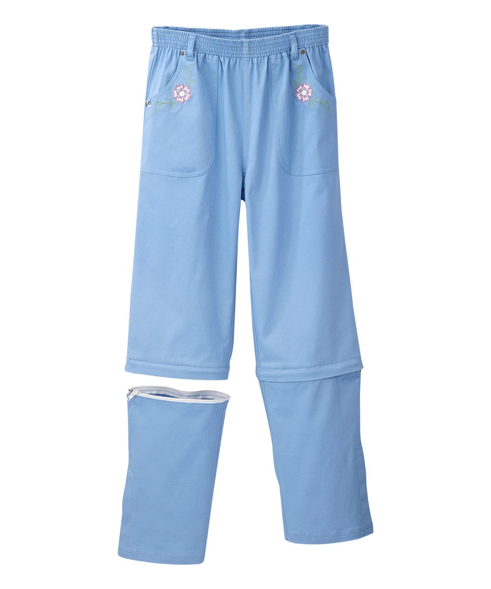 Women's Zip-off Leg Pull-on Pants