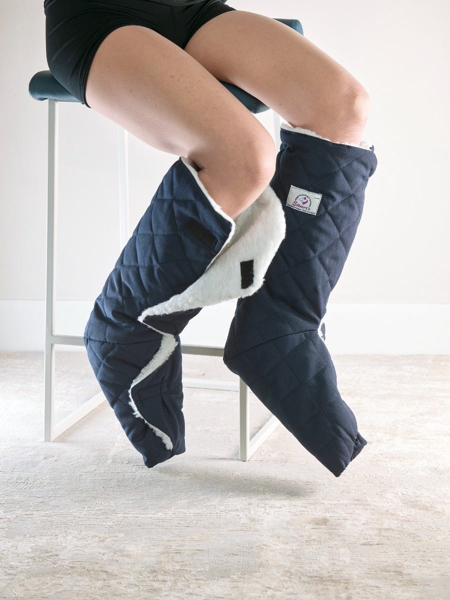 Unisex Extra Wide Adjustable Foot Protectors - Clearance