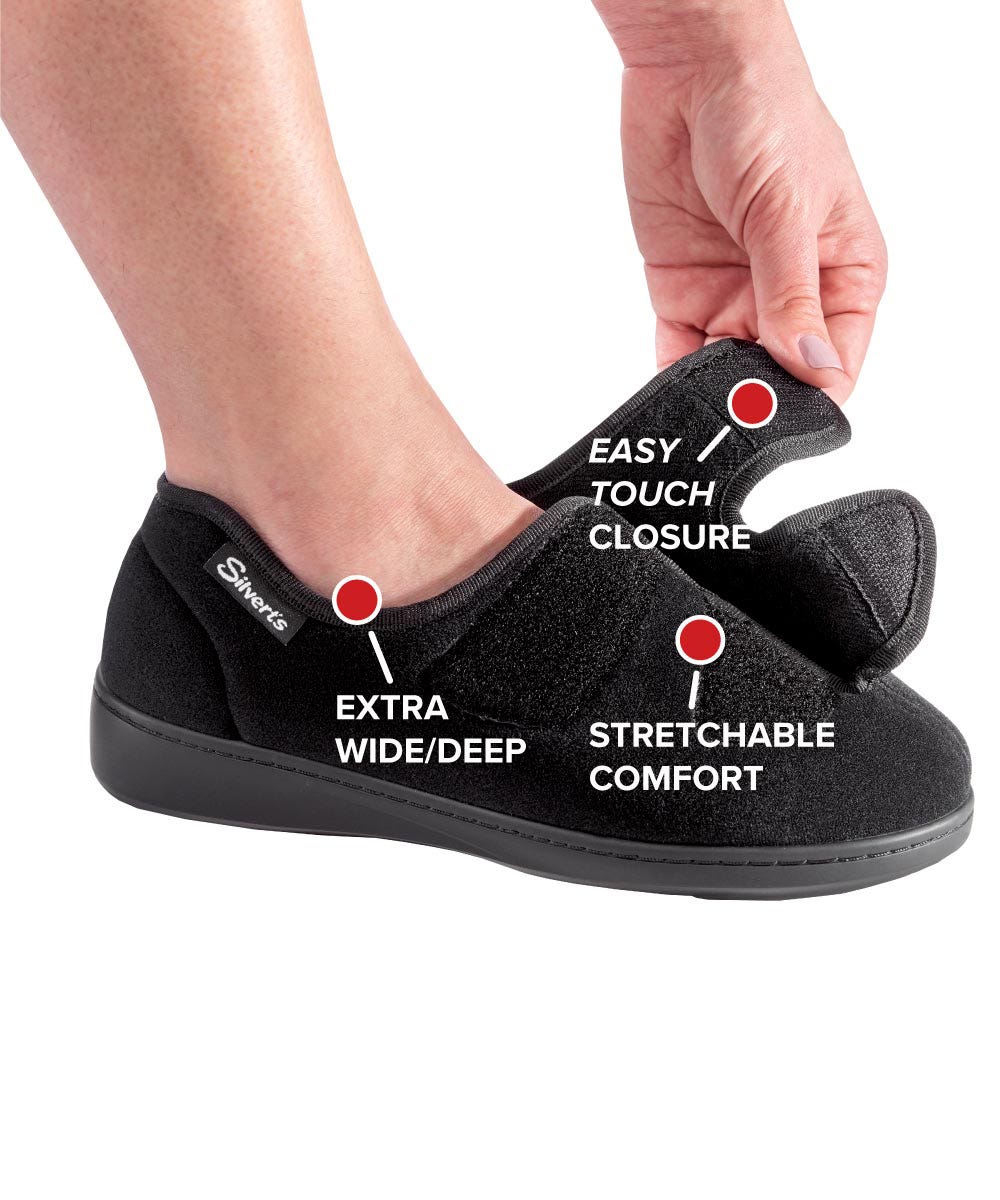 Womens Stretchable Comfort Hugster Shoe / Slipper
