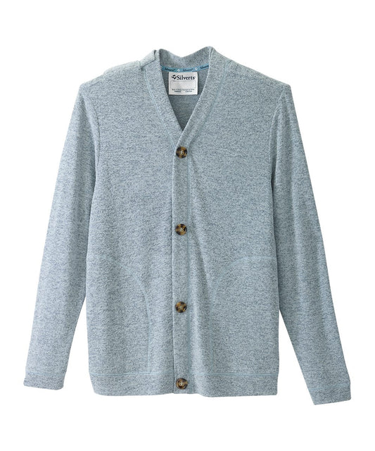 Men's Open Back Knit Cardigan