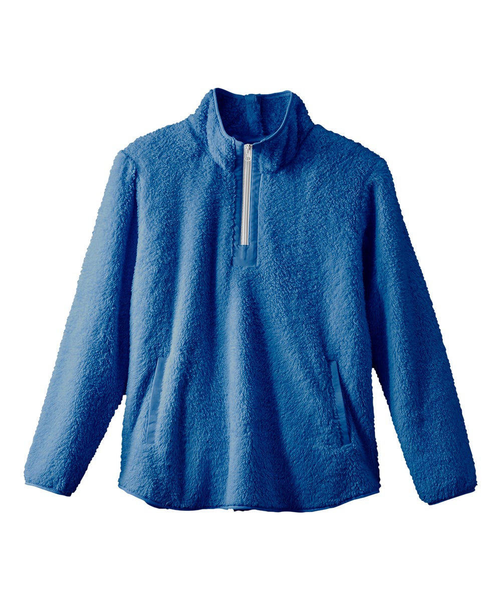 Women's Open Back Sherpa Sweater