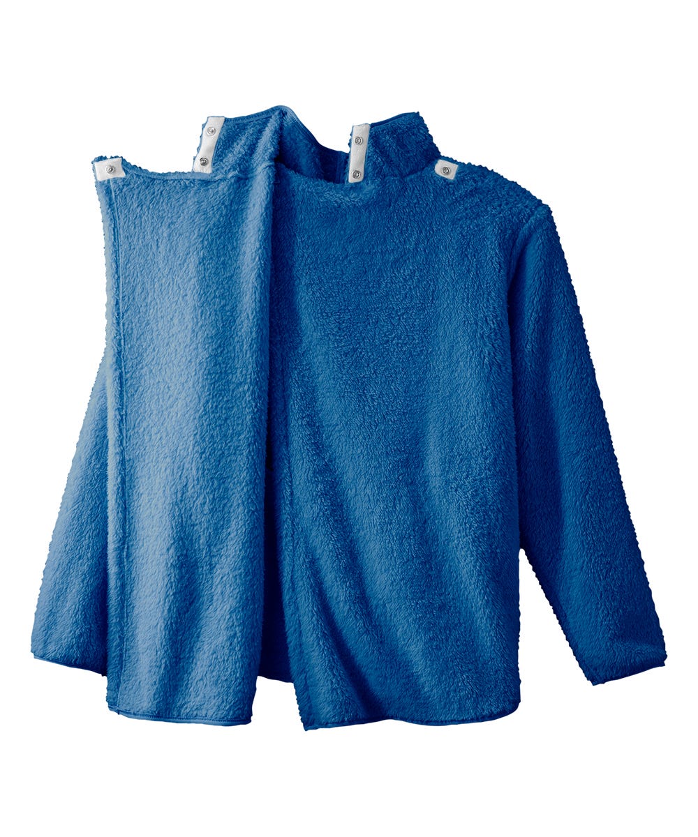 Women's Open Back Sherpa Sweater