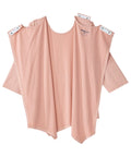 Women's Open Back Asymmetrical Hem Top