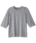 Women's Open Back Active Crew Neck Top