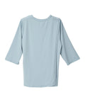 Women's Open Back Active Crew Neck Top