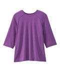 Women's Open Back Active Crew Neck Top