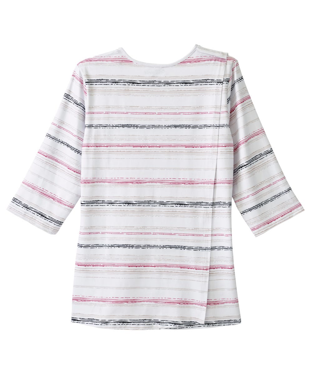 Women's Open Back Criss Cross Neckline Top