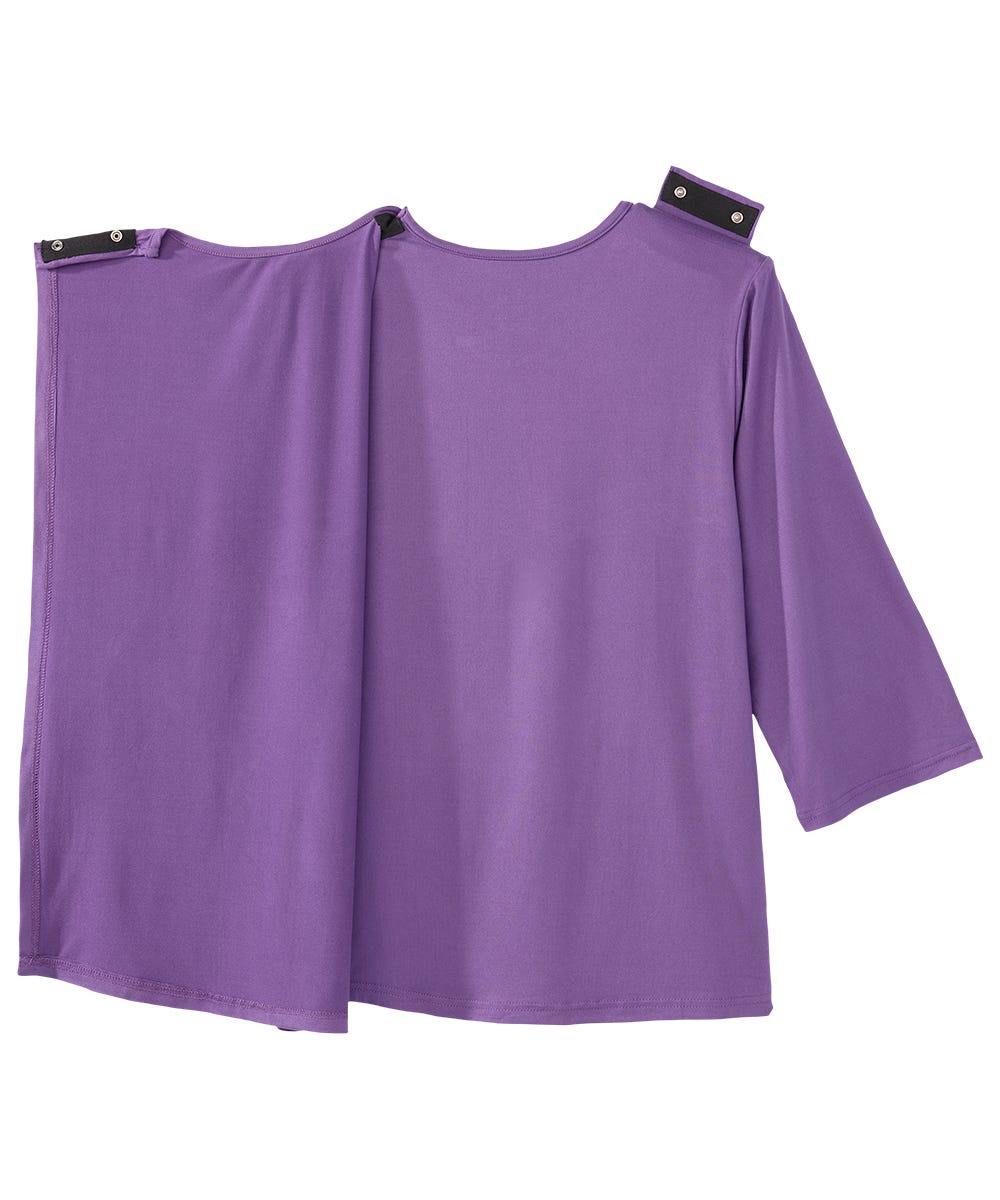 Women's Open Back Criss Cross Neckline Top