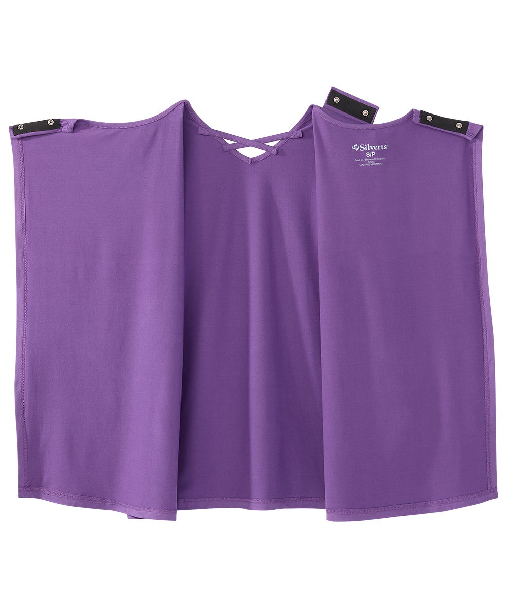 Women's Open Back Criss Cross Neckline Top