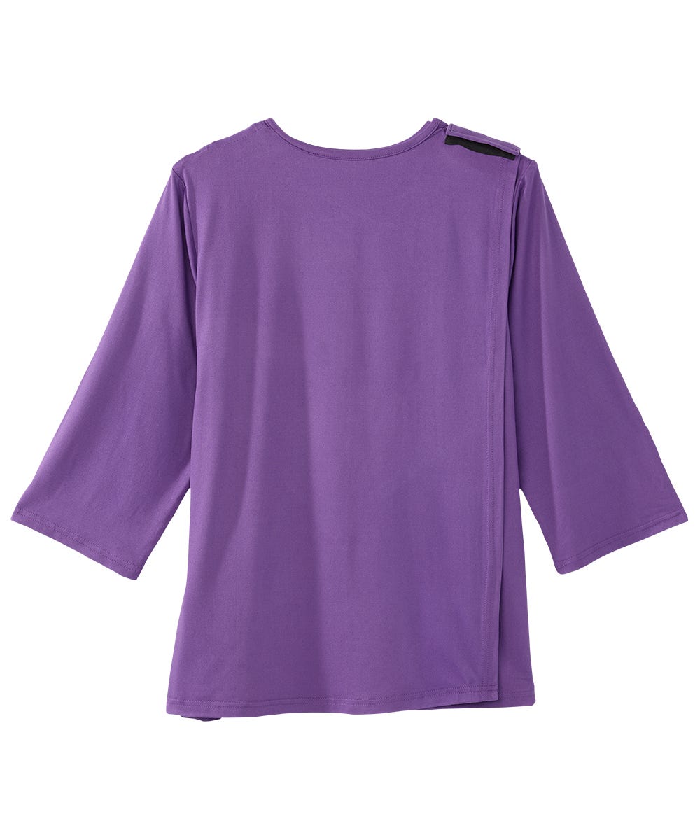 Women's Open Back Criss Cross Neckline Top