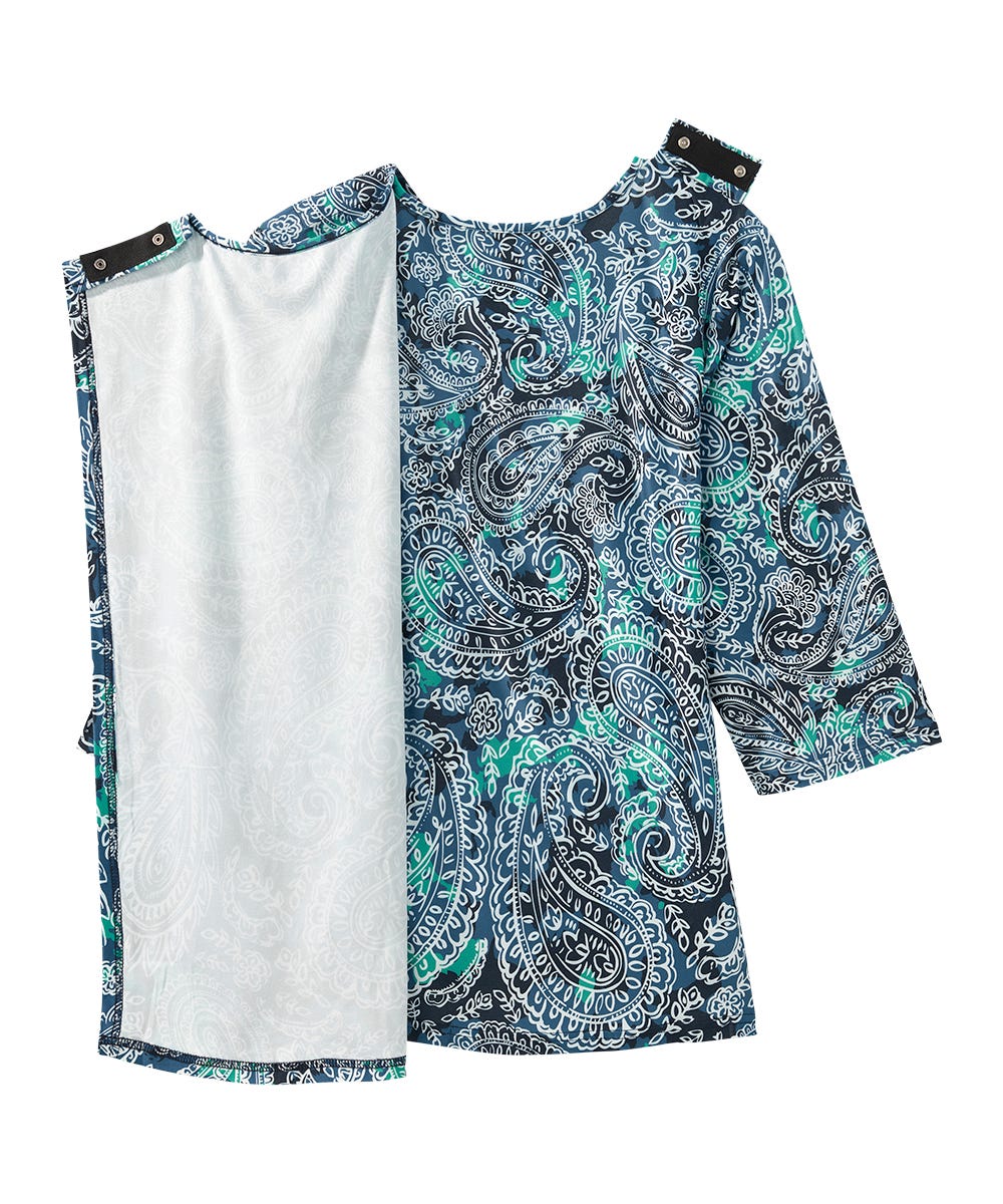 Women's Open Back Criss Cross Neckline Top