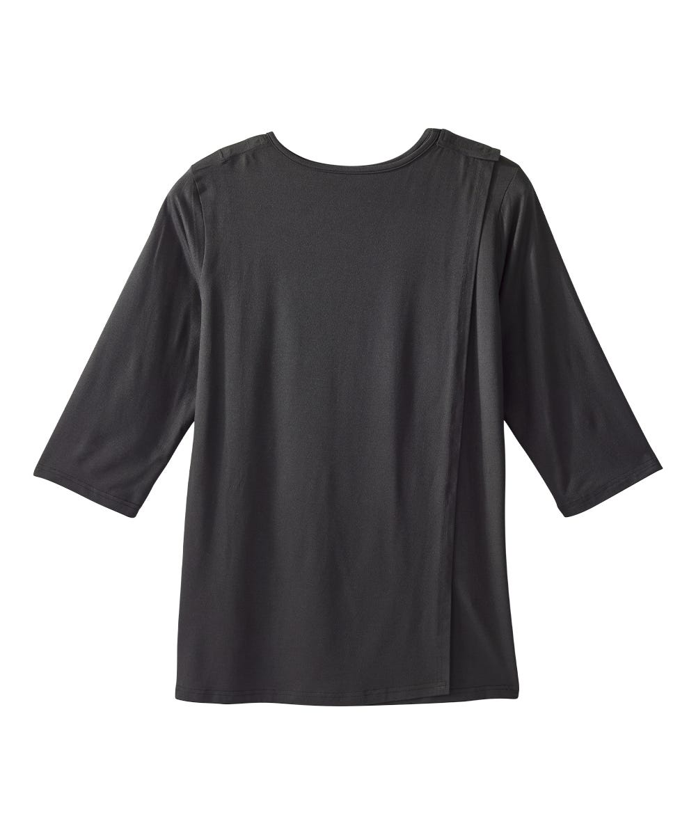 Women's Open Back Criss Cross Neckline Top