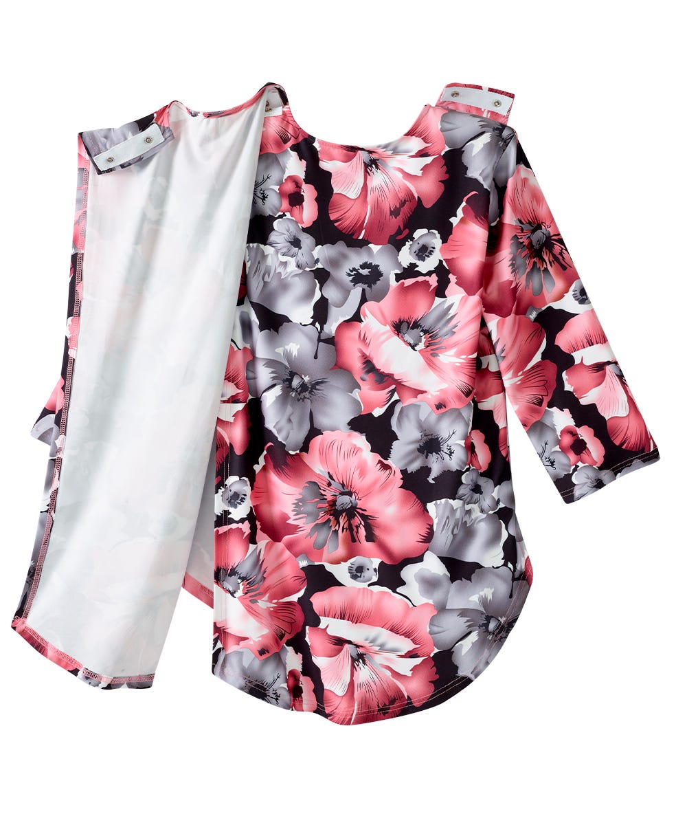 Women's Open Back High-Low Top - Clearance