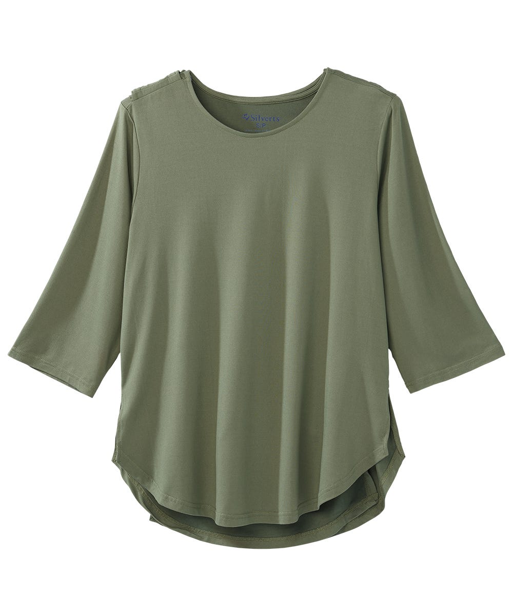 Women's Open Back High-Low Top - Clearance