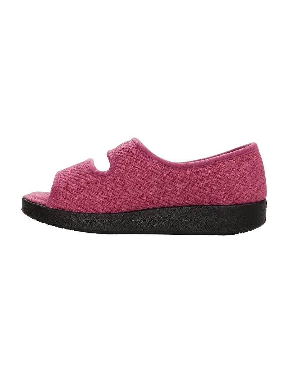 Womens Easy Closure Sandal for Indoors & Outdoors