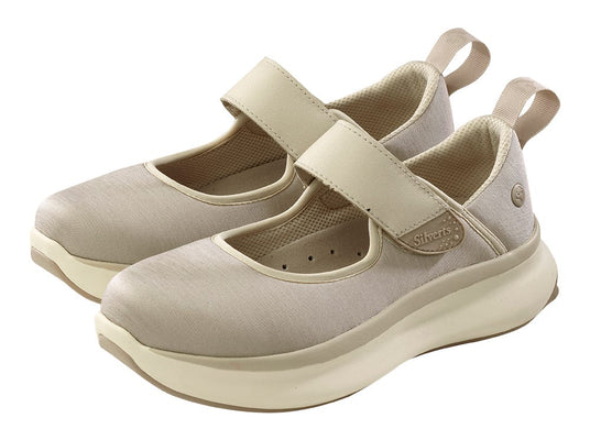 Women's Extra Wide Mary Jane Walking Shoes with Easy Touch