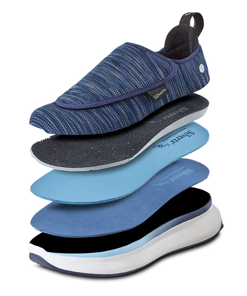 Women's Extra Wide Comfort Shoes with Easy Closures for Adjustable Fit