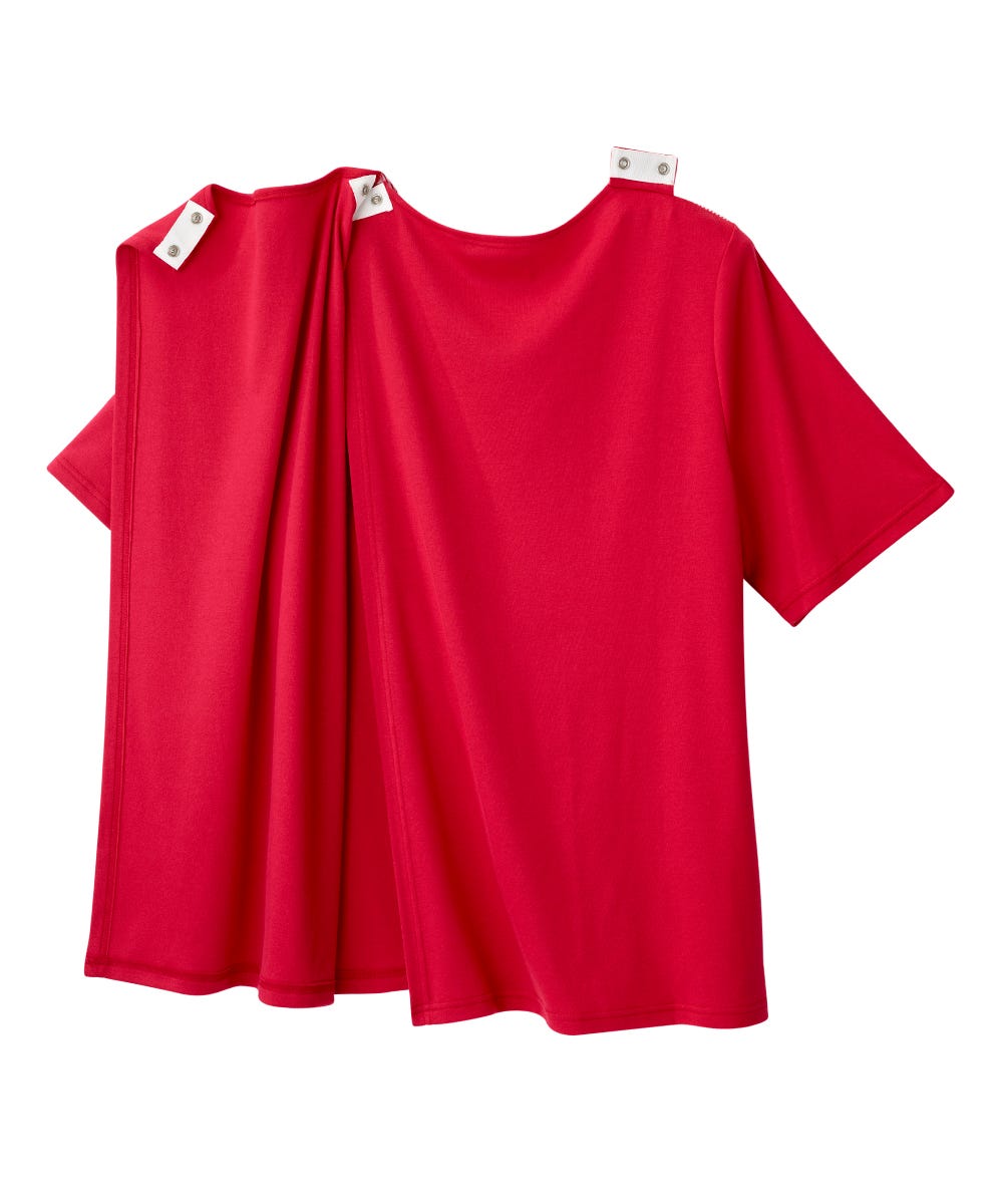 Women's Open Back Top with Embroidery Detail - Clearance