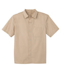 Men's Adaptive Open Back Short Sleeve Dress Shirt