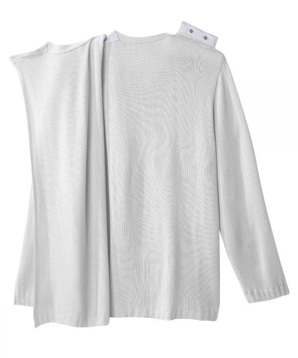 Women's Adaptive Open Back Flower Cardigan