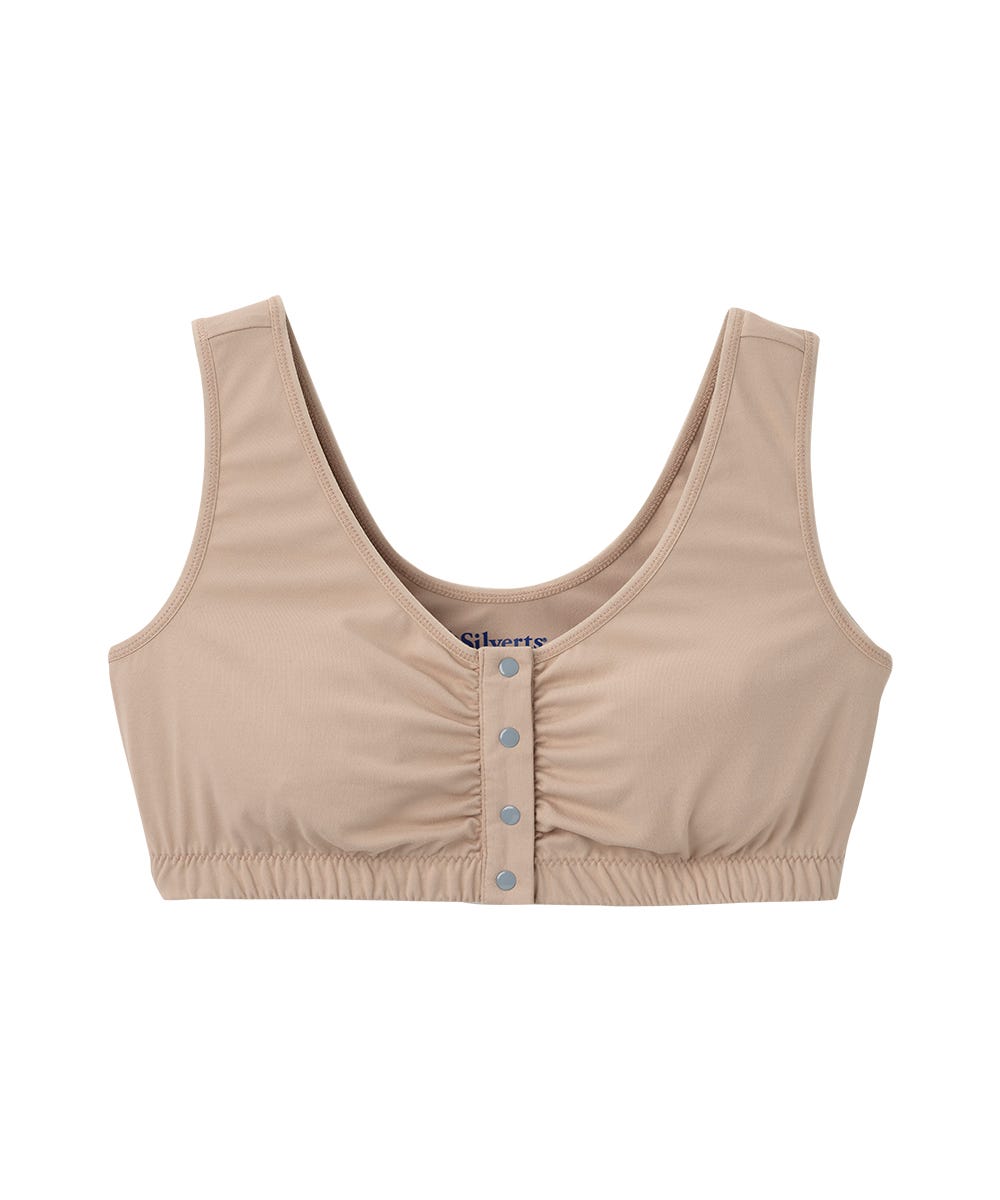 Women's Adaptive Front Snap Closure Bra - Clearance