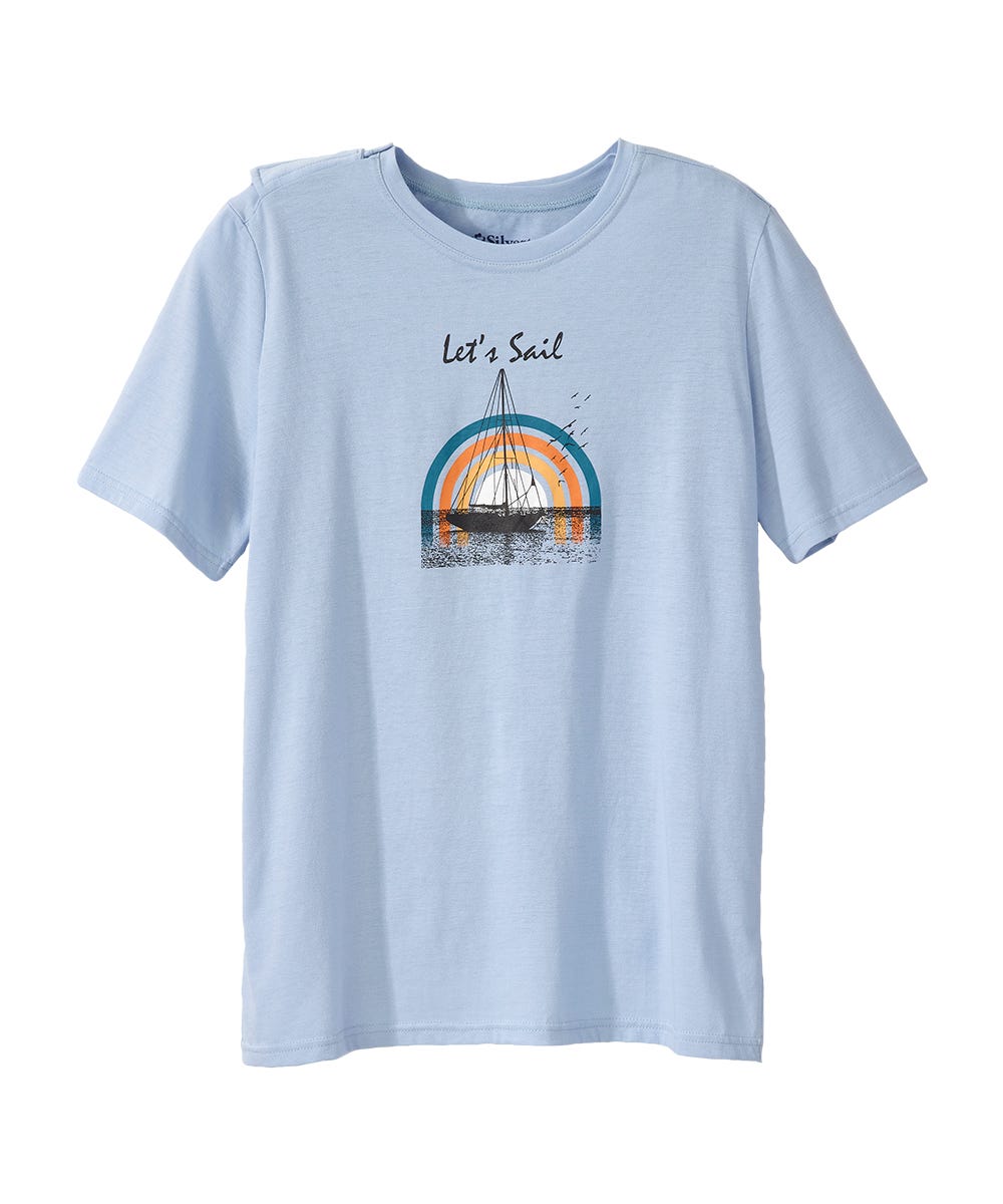 Men's Open Back Graphic Tee