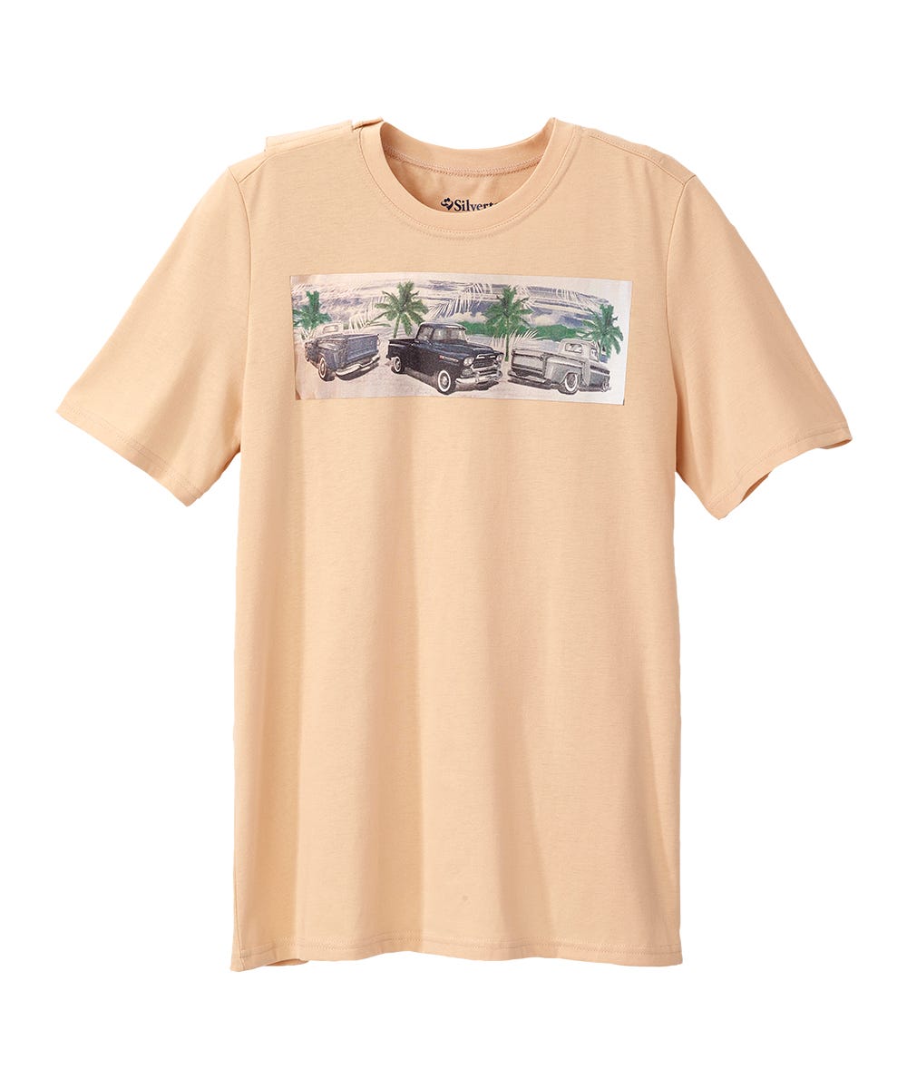 Men's Open Back Graphic Tee