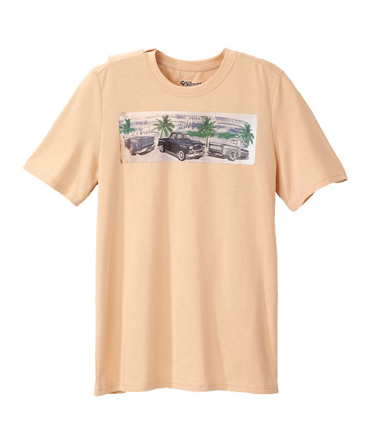 Men's Open Back Graphic Tee