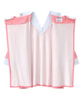 Women's Open Back 3/4 Sleeve Collared Top